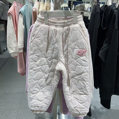 韓國 FILA Kids TOD Stella Quilted Pants【FA064】