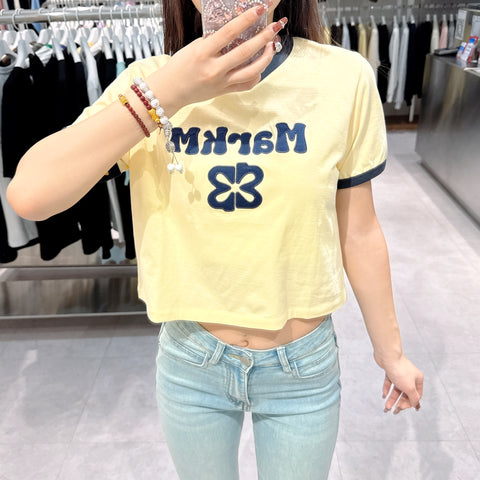 韓國 Markm (W) WAVE T-SHIRT【MA077】