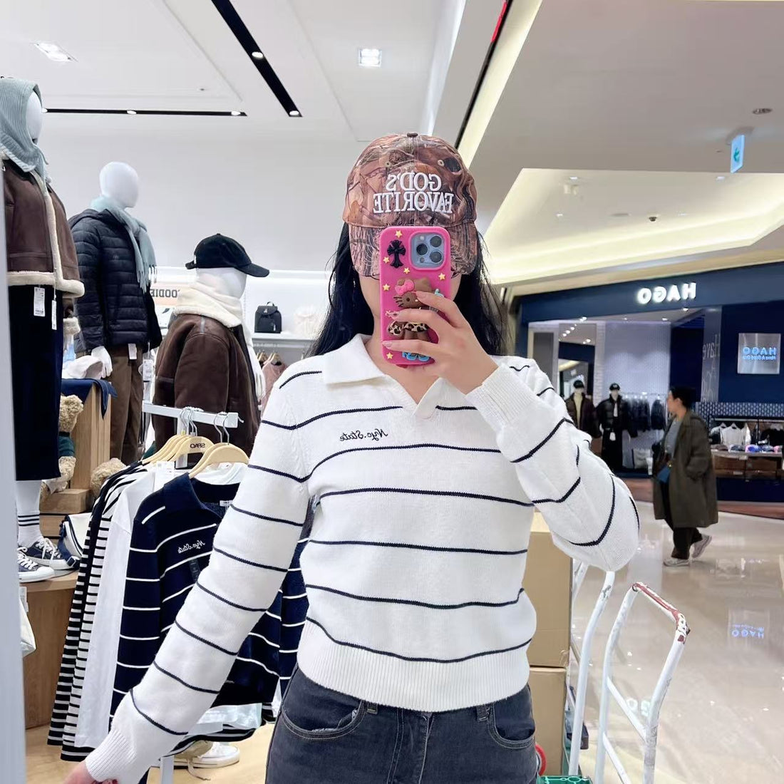 韓國 SPAO NYC Semi-Open Sweater【SP310】