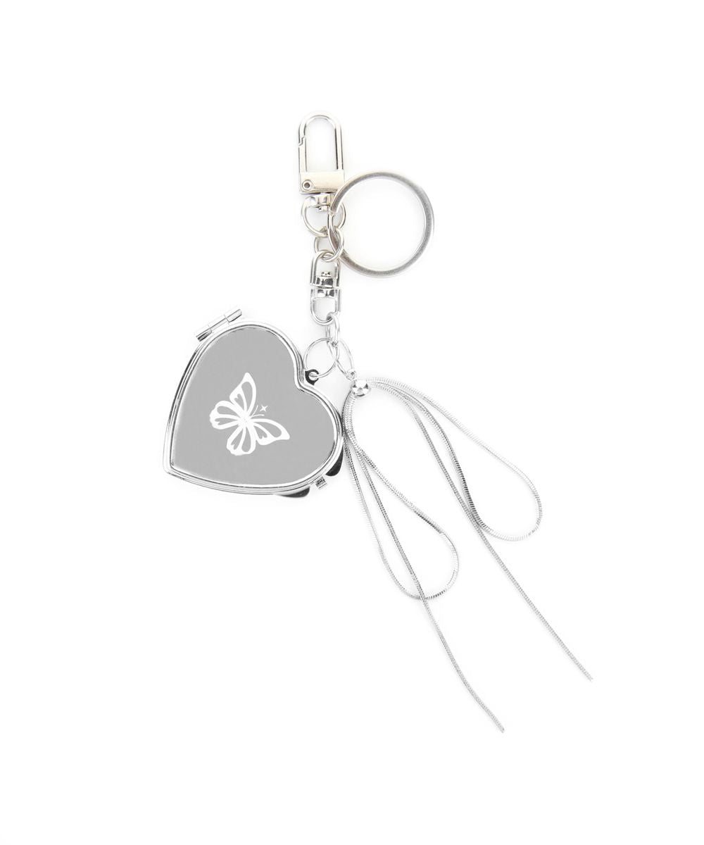 韓國 Nick Nicole HEART IN BUTTERFLY KEYRING【NN022】