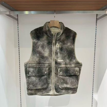 韓國 Wacky Willy Reversible Fleece Vest【WW098】