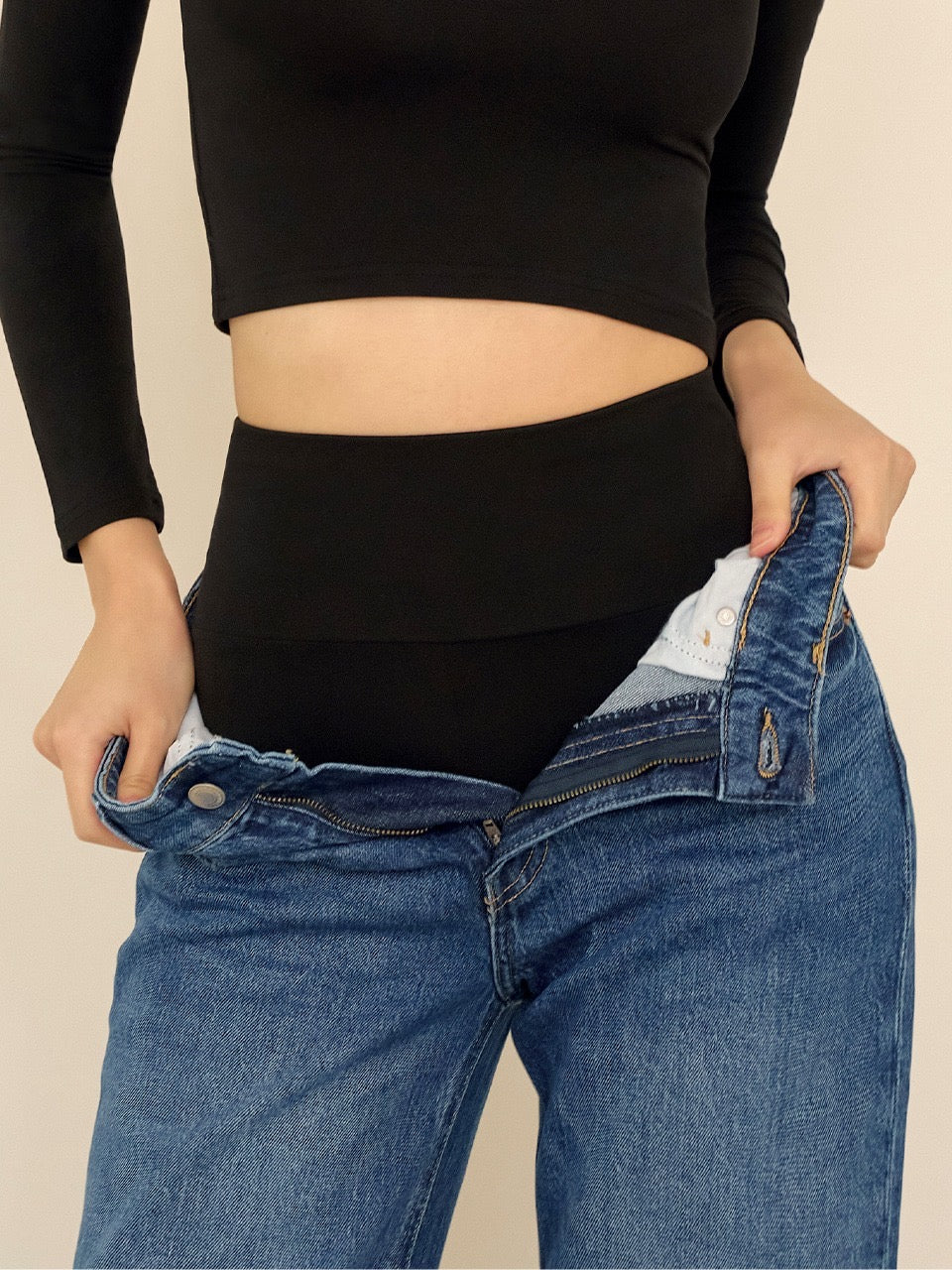 韓國 Marun5 Heat Touch 女裝專利發熱絨毛 9分貼身褲【SE312】