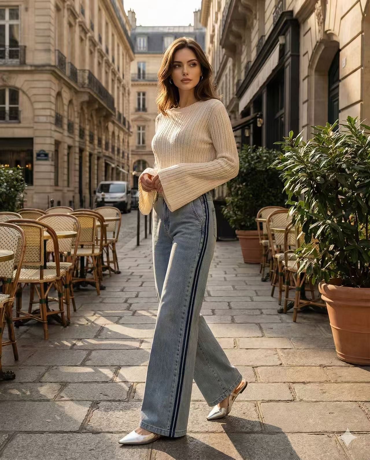 韓國 HowLuk 牛仔褲 (春季款)【H6028】