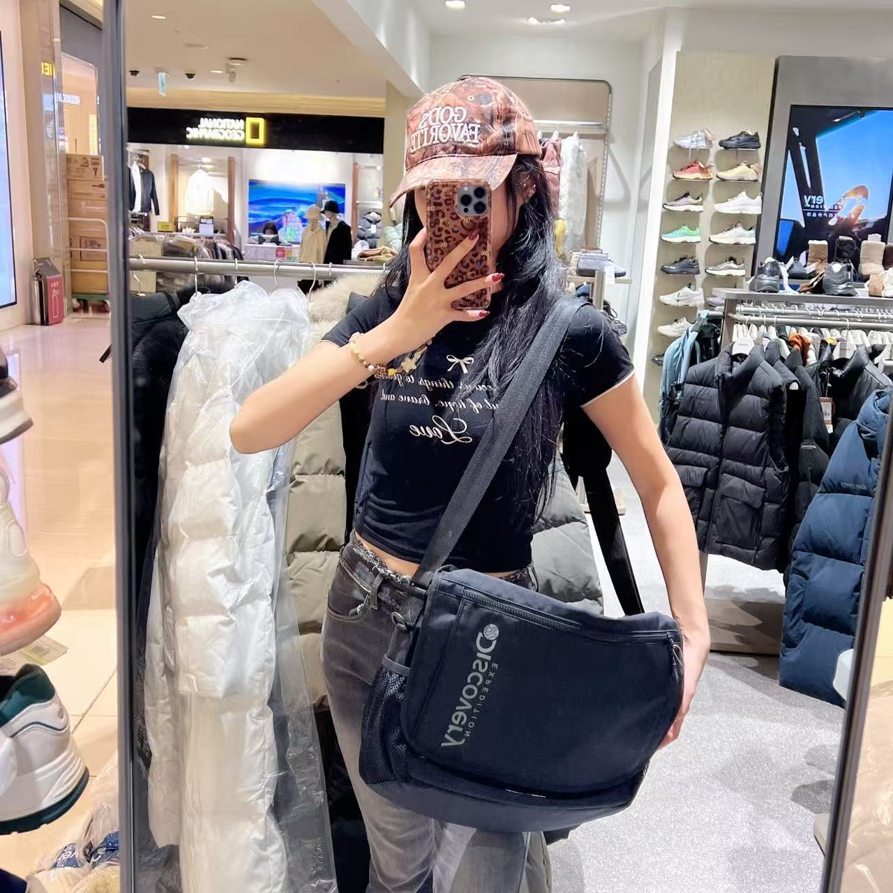 韓國 Discovery Like Air Shift 2 Messenger Bag【DY110】