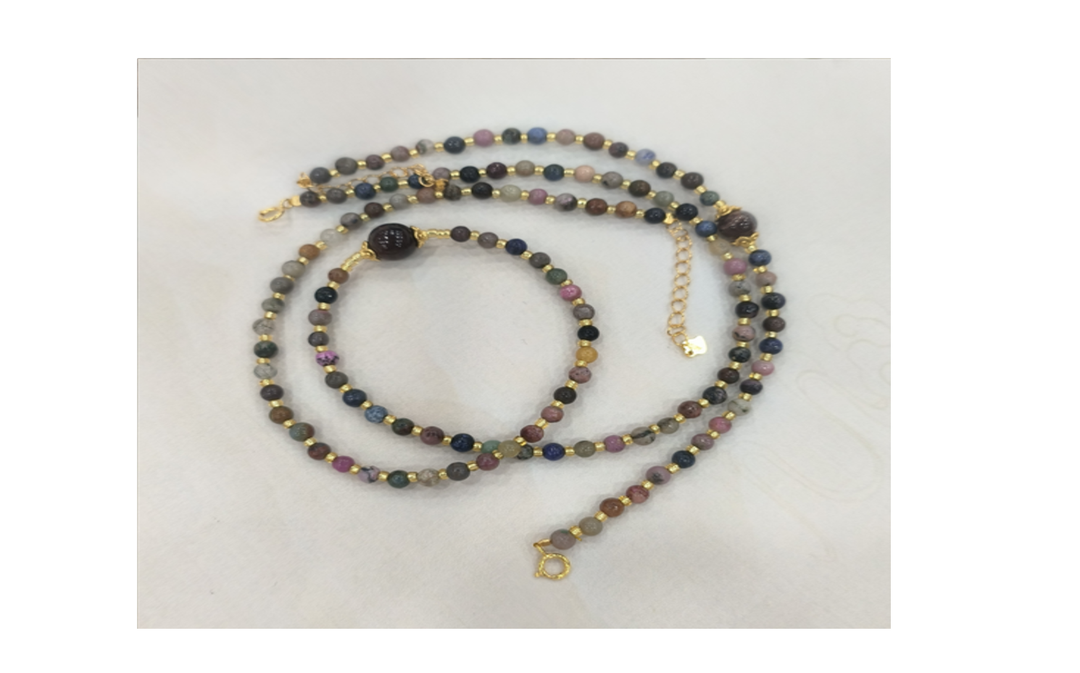 彩虹小米珠套裝【SE853】