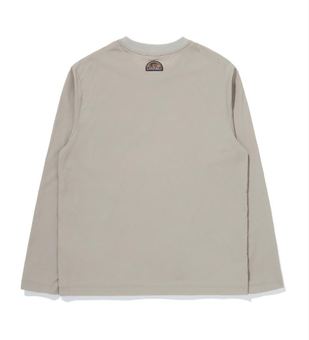 韓國 BBC Simple Woven Pocket Long Sleeve【BC083】