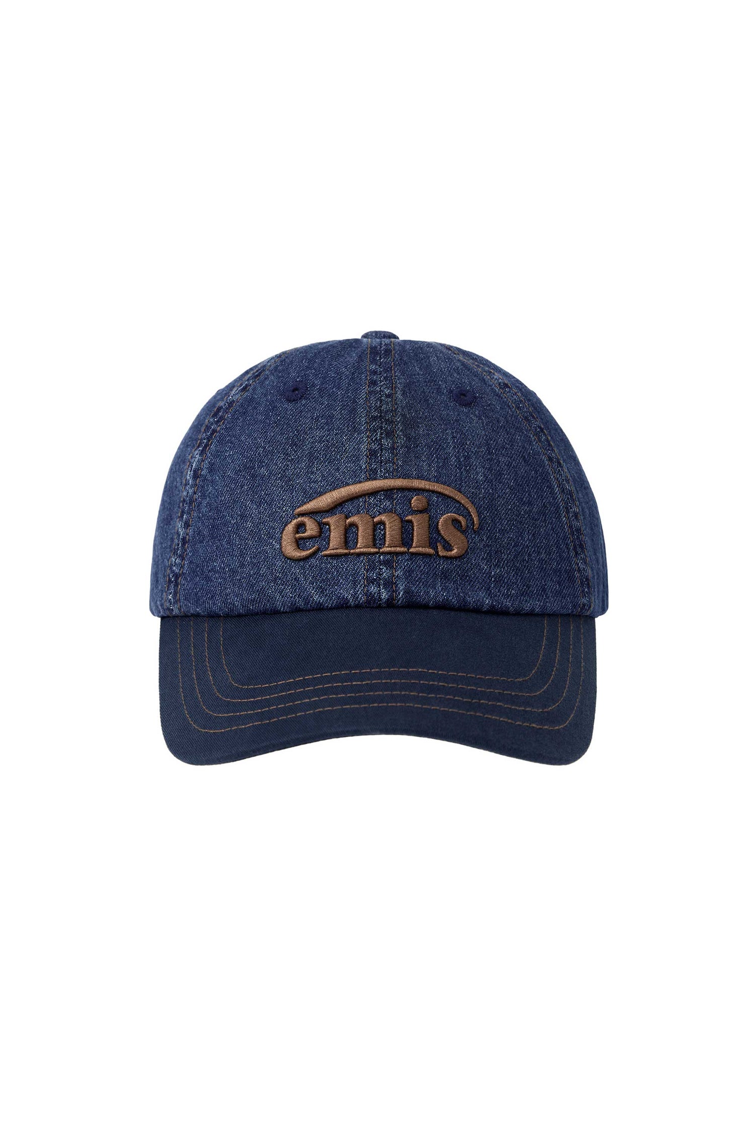 韓國 EMIS Washed Denim Ball Cap【ES031】