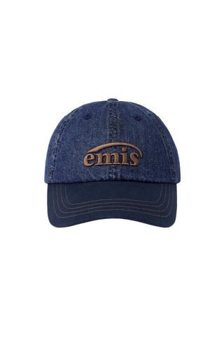 韓國 EMIS Washed Denim Ball Cap【ES031】
