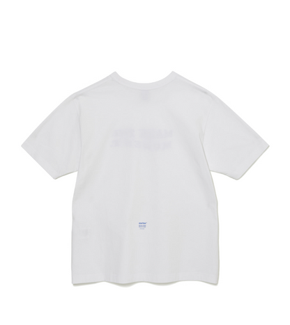韓國 Markm Wave Slogan T-Shirt【MA162】