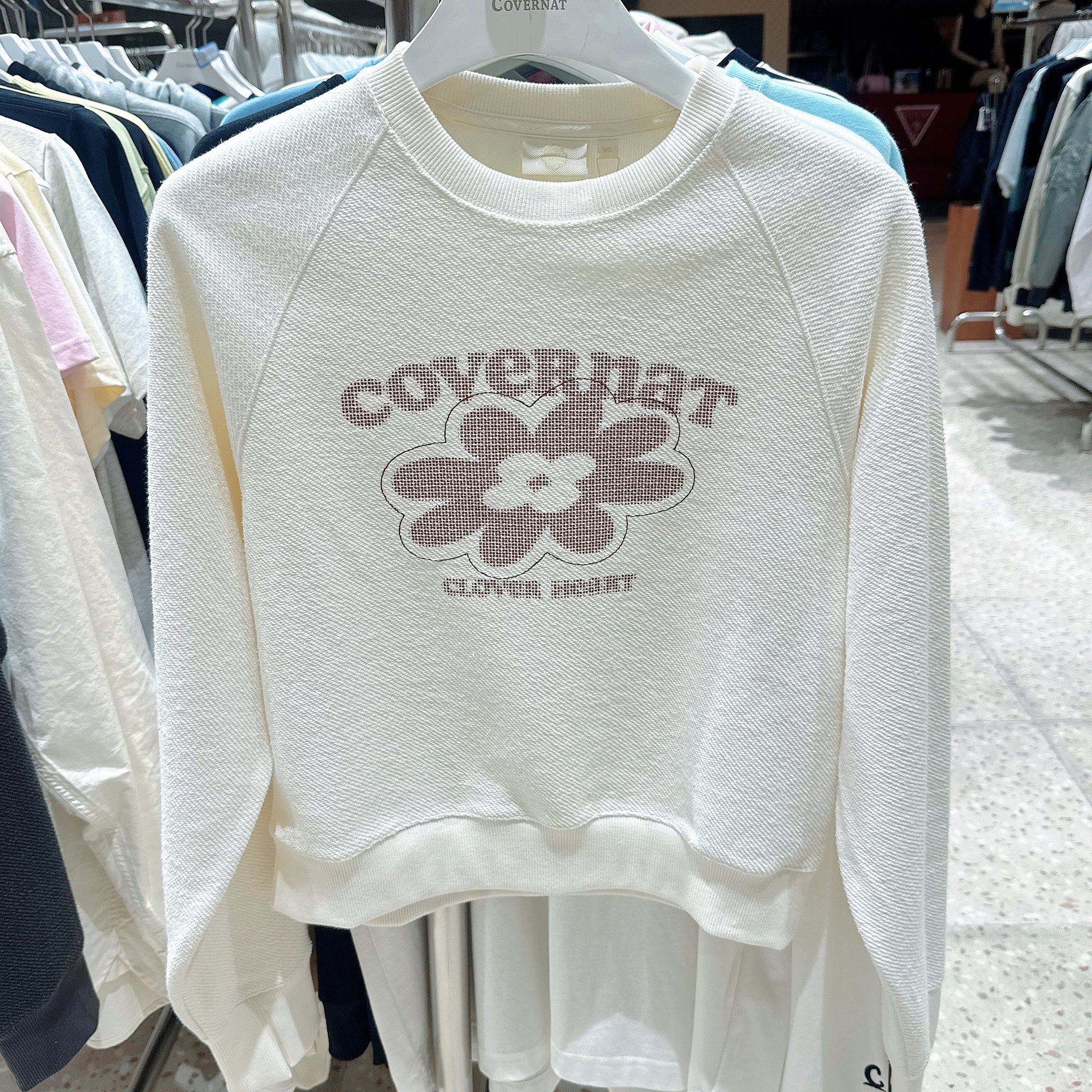 韓國 Covernat Women's Clover Graphic Long Sleeve【CO094】