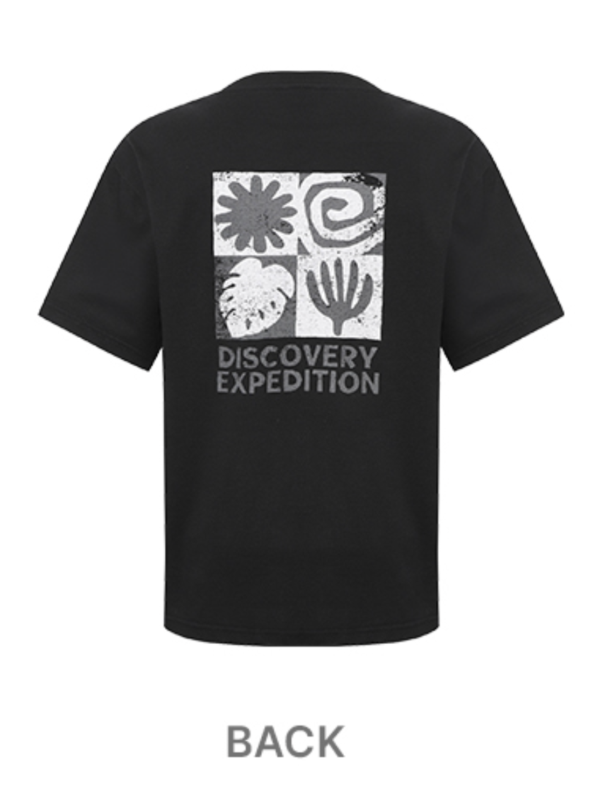 韓國 Discovery Fresh Event Washing Outdoor Frame Graphic Short Sleeve T-Shirt凉爽防晒面料【DY036】