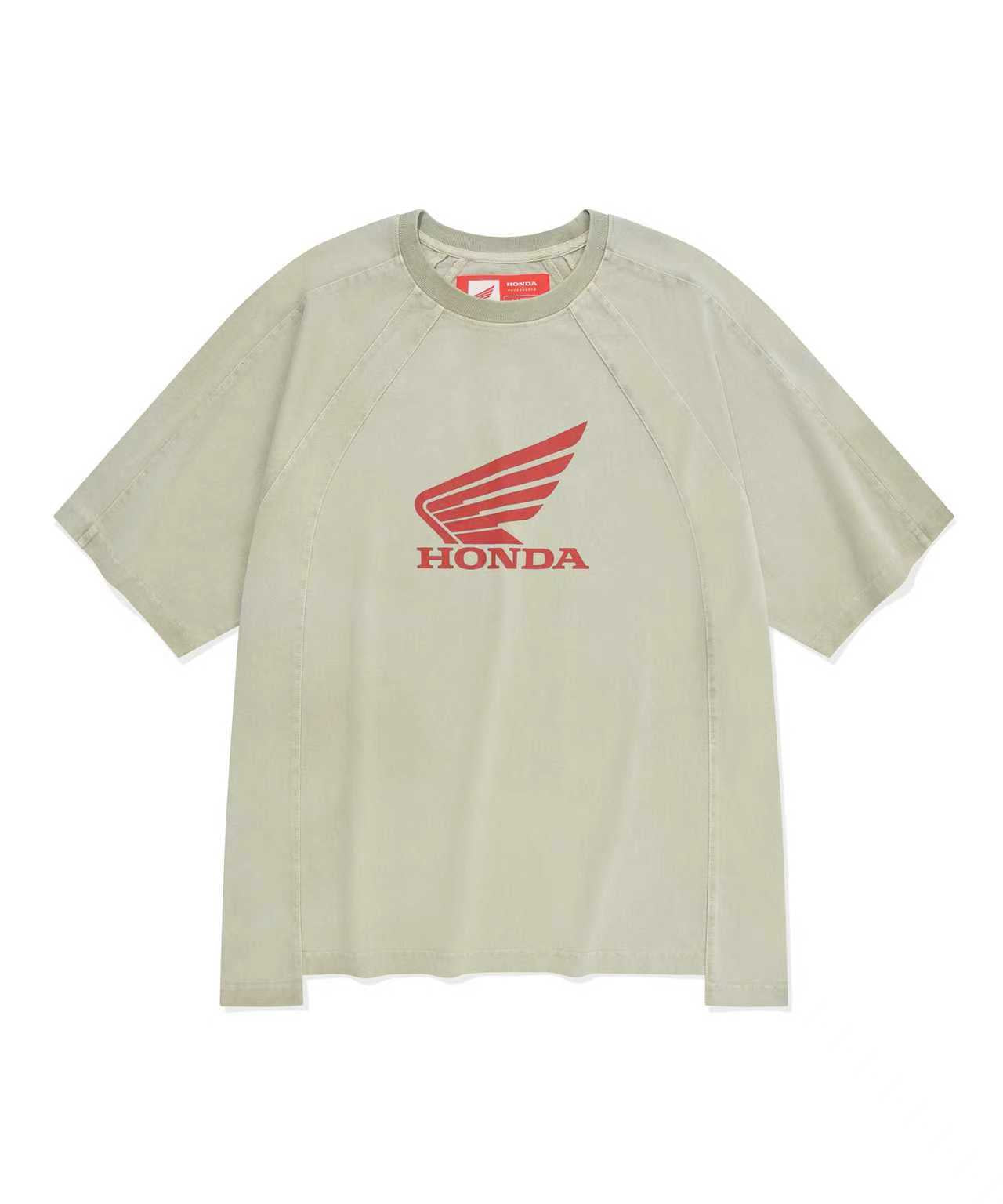 韓國 Honda Vintage Cutoff T-shirt PG【HA004】
