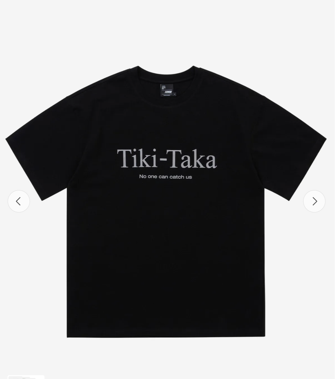 韓國 FCMM Football Tiki Taka T-Shirt【FM011】