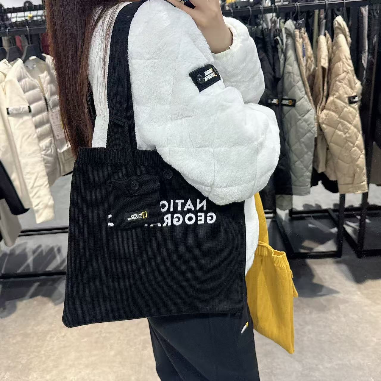 韓國 National Geographic Knit Bag【NG129】