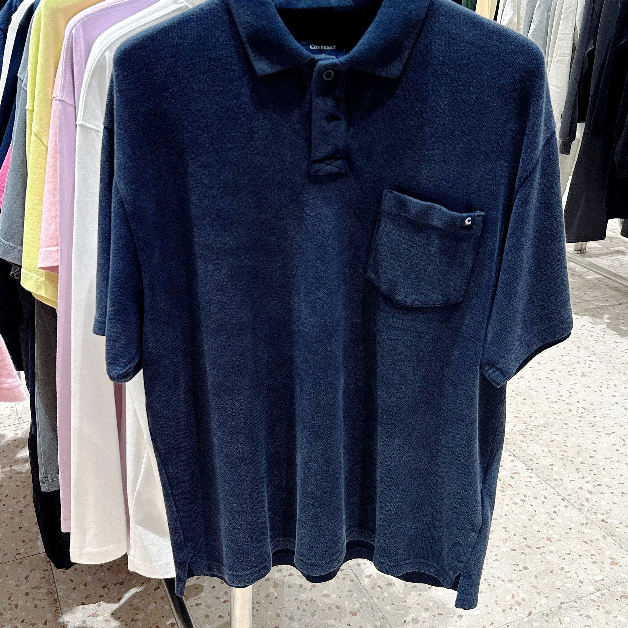韓國 Covernat Dying Polo T-Shirt【CO063】