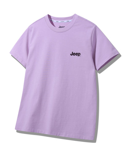 韓國 Jeep Women Logo Graphic Short Sleeve Tee【JP046】