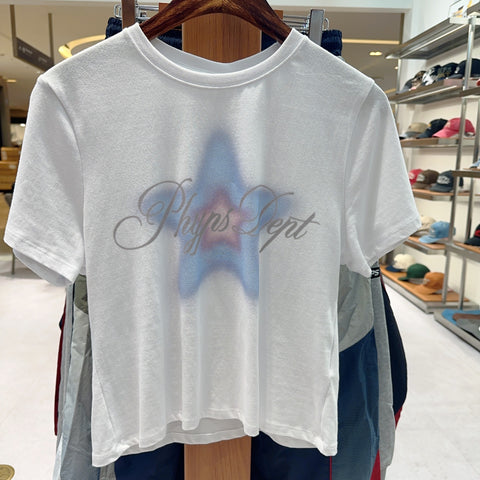 韓國 Phyps Women's Star Spray Short Sleeve T-Shirt【PS021】