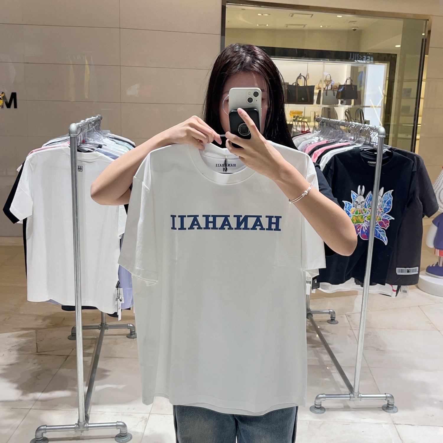 韓國 HANAHAII 經典Logo純棉 T-Shirt【HA052】