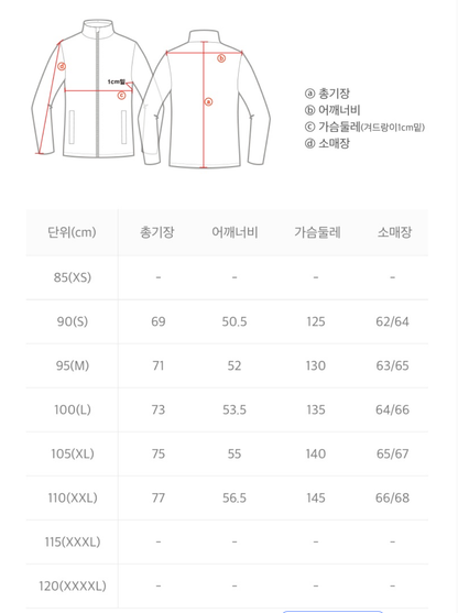 韓國 National Geographic Atlas Windstopper Short-Length Goose Down Jumper (鵝絨)【NG197】