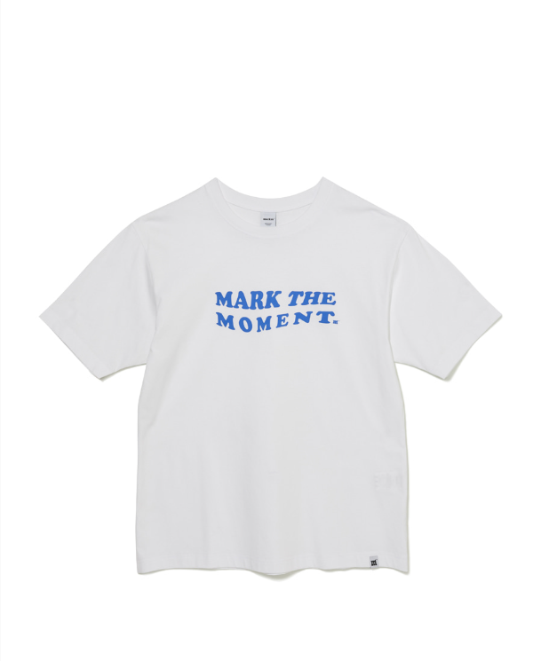韓國 Markm Wave Slogan T-Shirt【MA162】