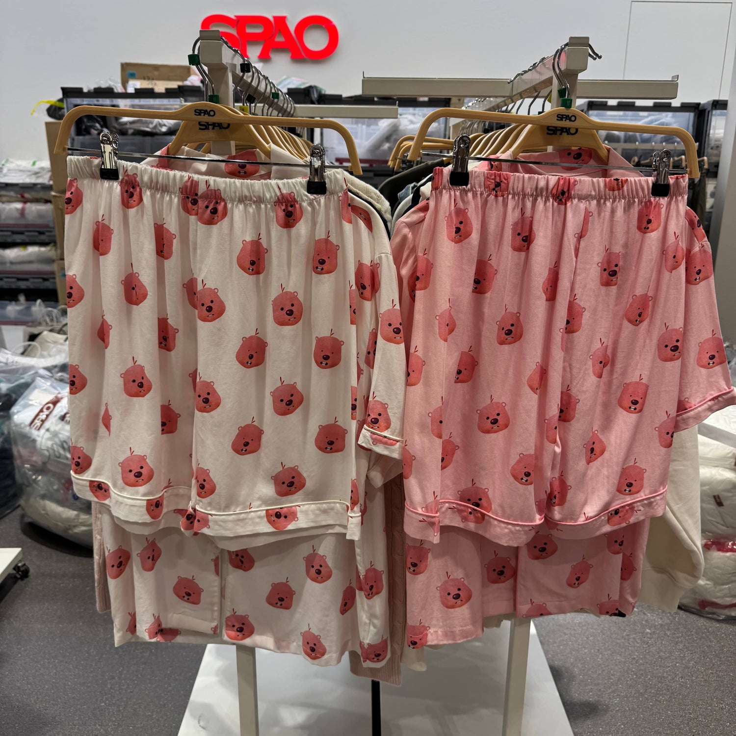 韓國 SPAO Short Sleeve Pajamas 【SP036】 - STT Mall HK 靚太網購