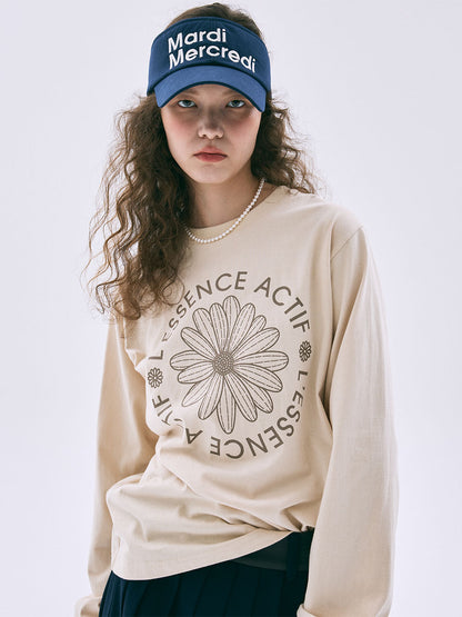 韓國 Mardi Mercredi Long Sleeve Tshirt Actif Emblem【MM232】