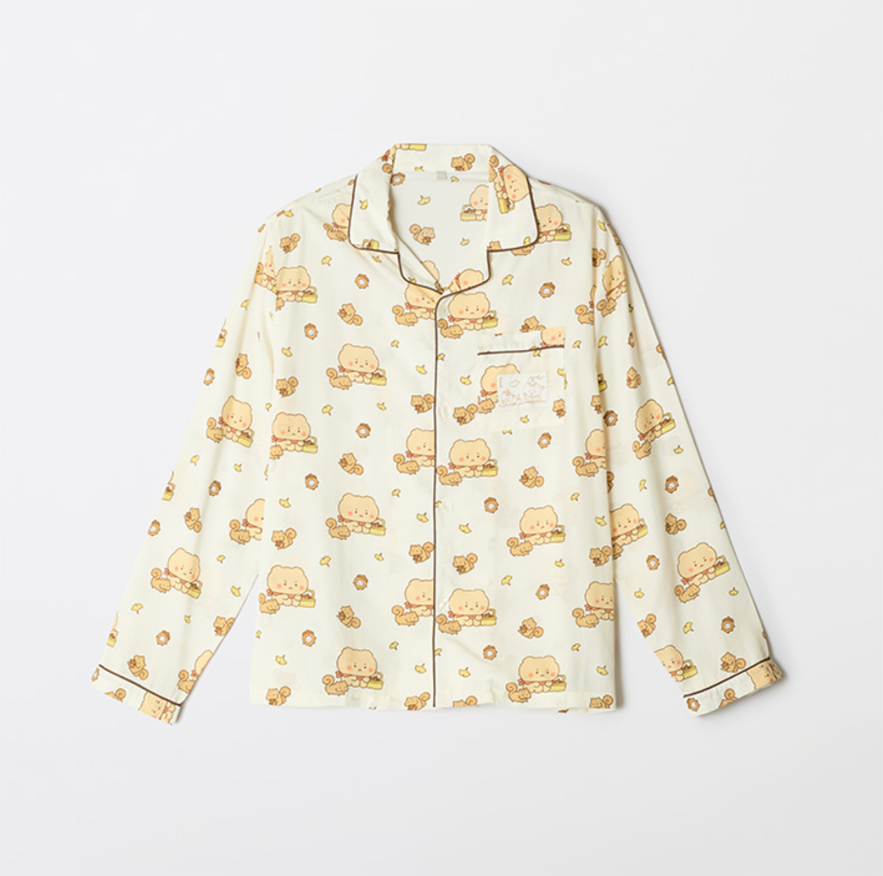韓國 SPAO Messy long-sleeved Pajamas【SP227】