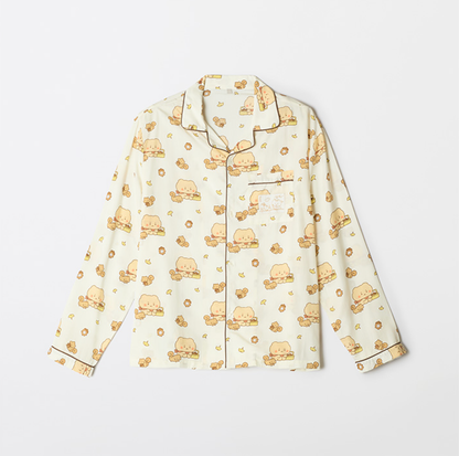 韓國 SPAO Messy long-sleeved Pajamas【SP227】