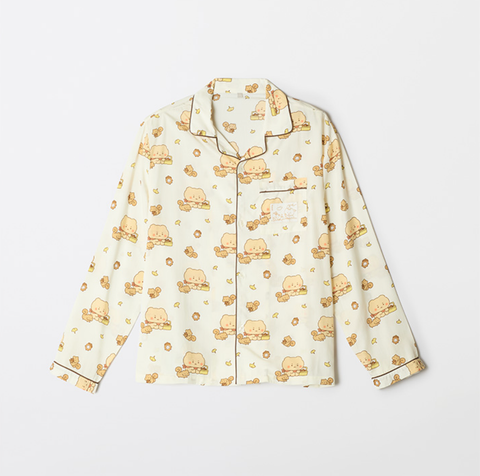 韓國 SPAO Messy long-sleeved Pajamas【SP227】