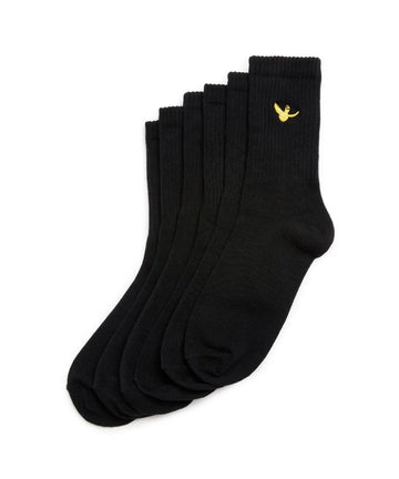 韓國 Mark Gonzales Angel Wappen Middle Socks 3Pack【MG032】