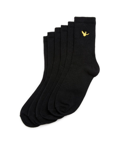 韓國 Mark Gonzales Angel Wappen Middle Socks 3Pack【MG032】