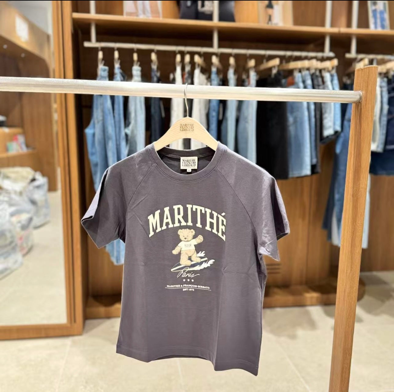 【現貨】韓國 Marithe Francois Girbaud Bear T-shirt【MF500】