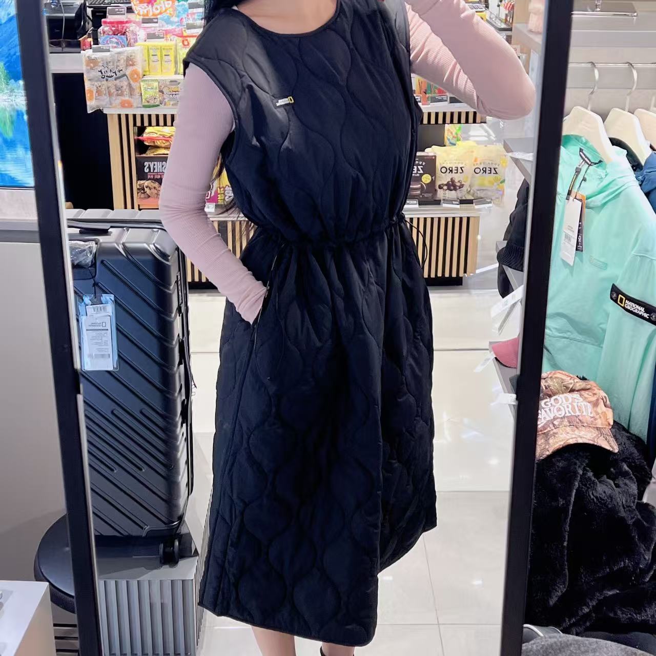 韓國 National Geographic Women's Elk Padded One-Piece【NG131】