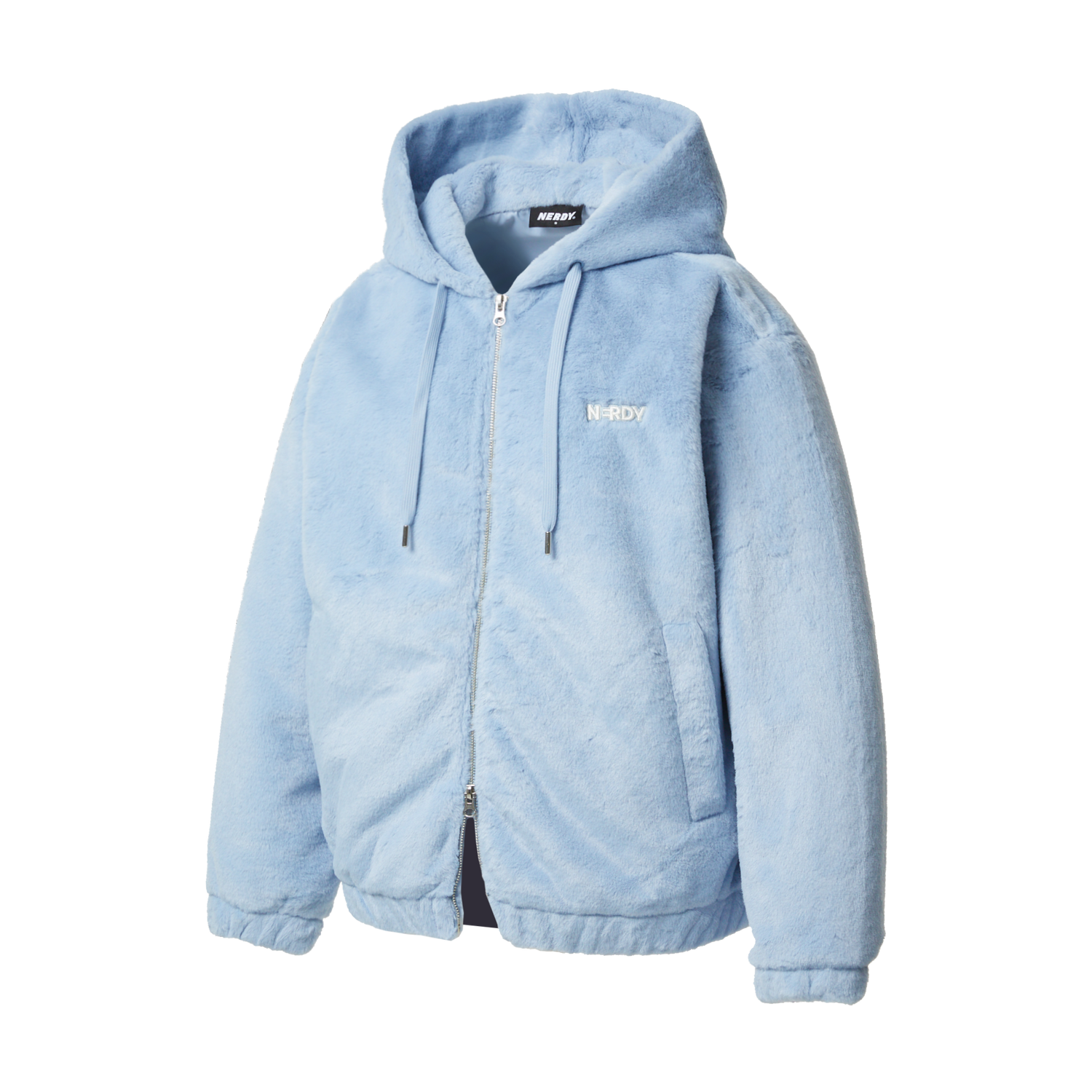 韓國 Nerdy Fur Hoodie Zip-Up【NY070】