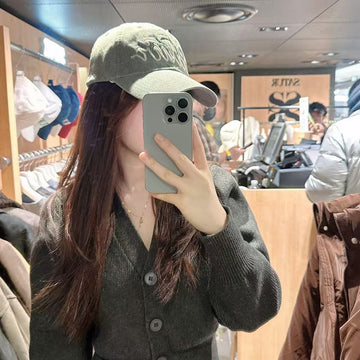 韓國 Satur Rope Logo Vintage Washed Ball Cap【SR275】