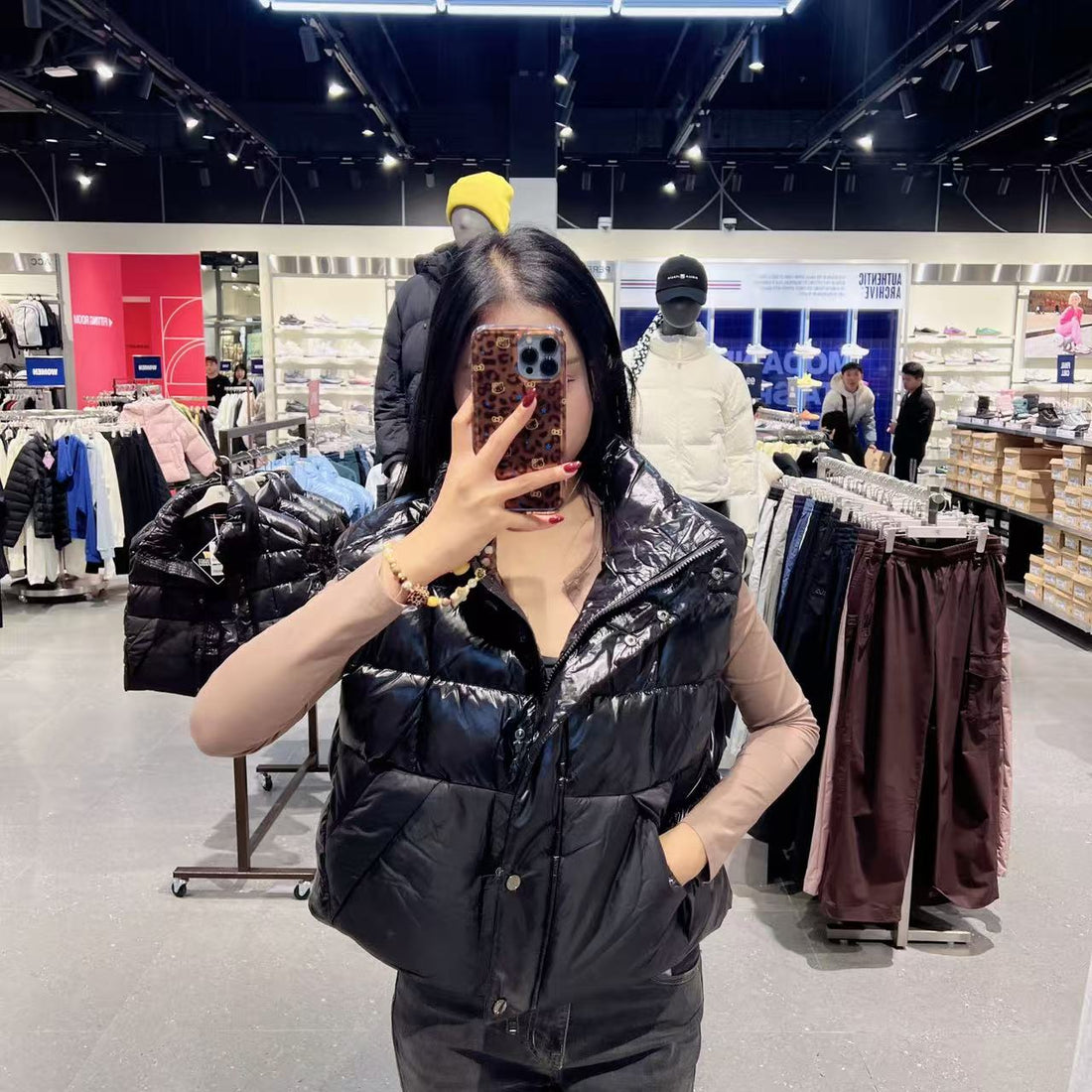 韓國 FILA Premium Quilted Goose Down Padded Vest (鵝絨)【FA110】