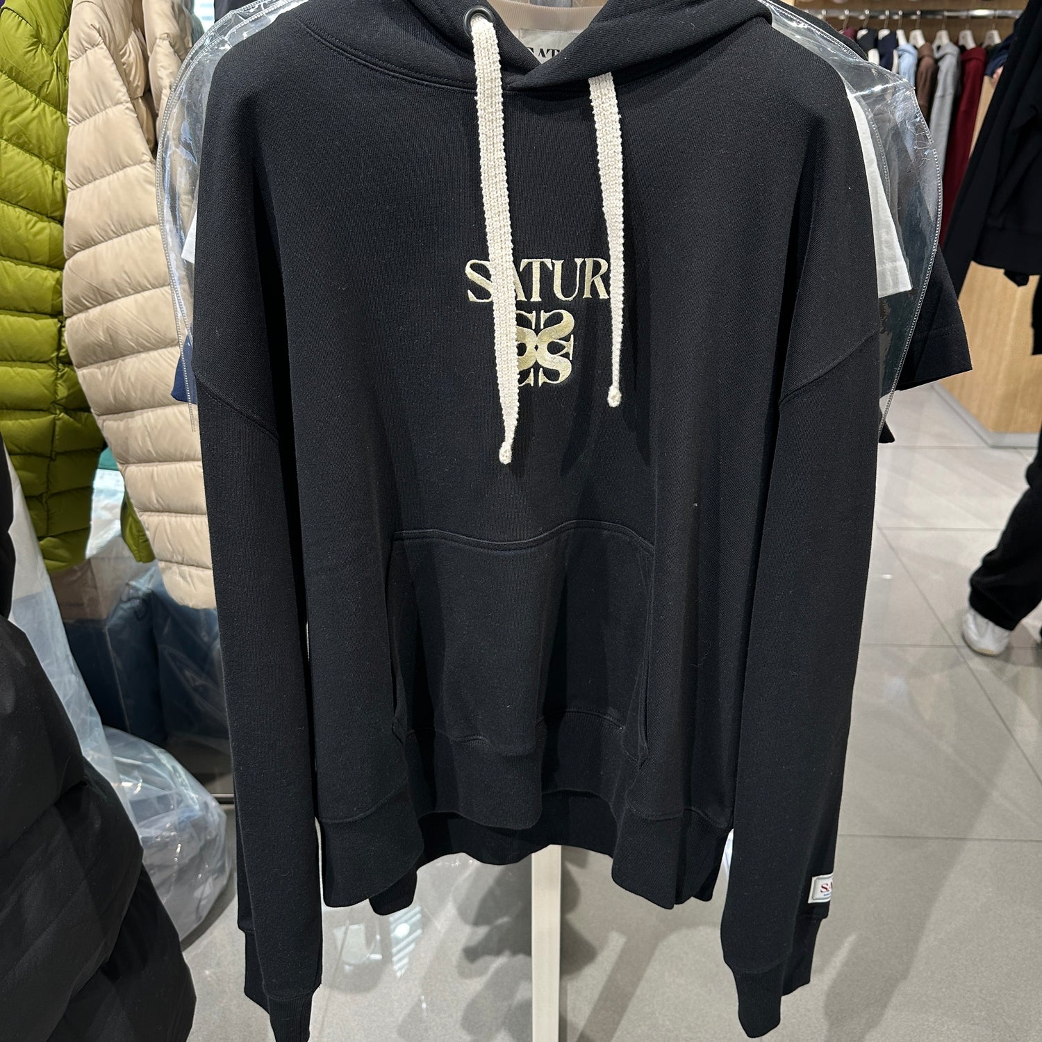 韓國 Satur Apero Pocket Hoodie【SR063】