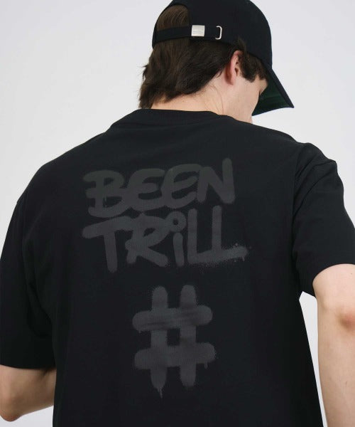 韓國 Beentrill Spray Hashtag T-Shirt【BL013】