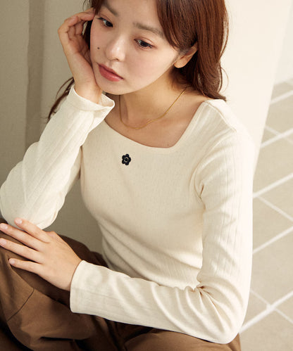 日本直送 Mary Quant 前後兩著長袖 Tee【SJ044】