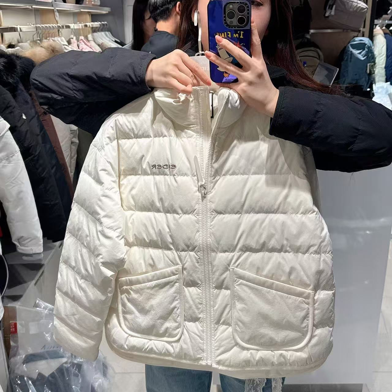 韓國 Eider Women's Lightweight Slim Down Jacket (鵝絨)【ER003】