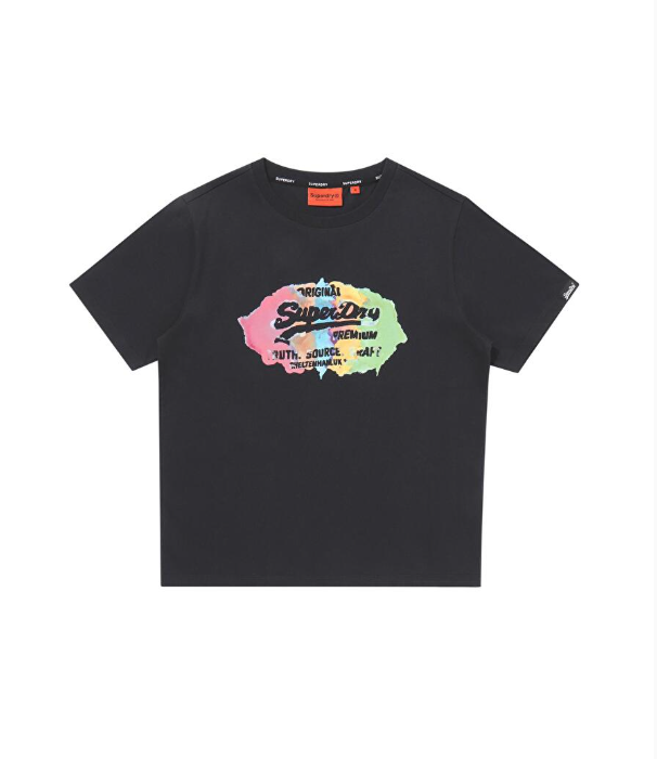 韓國 Superdry Watercolor Graphic T-Shirt【SU041】