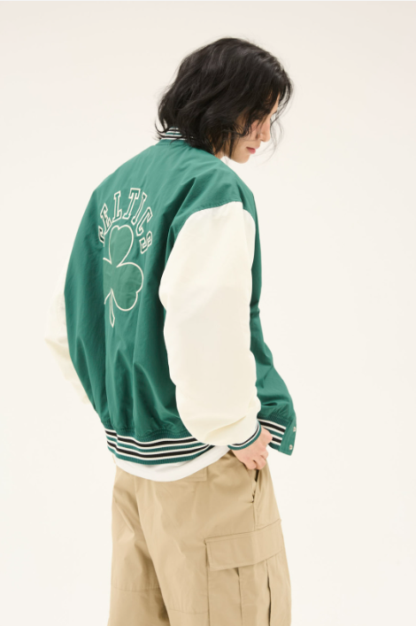 韓國 NBA GSW Authentic Varsity Jumper【NA032】