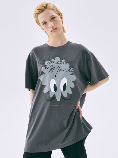 韓國 Mardi Mercredi Unisex Tshirt Monsieur【MM205】