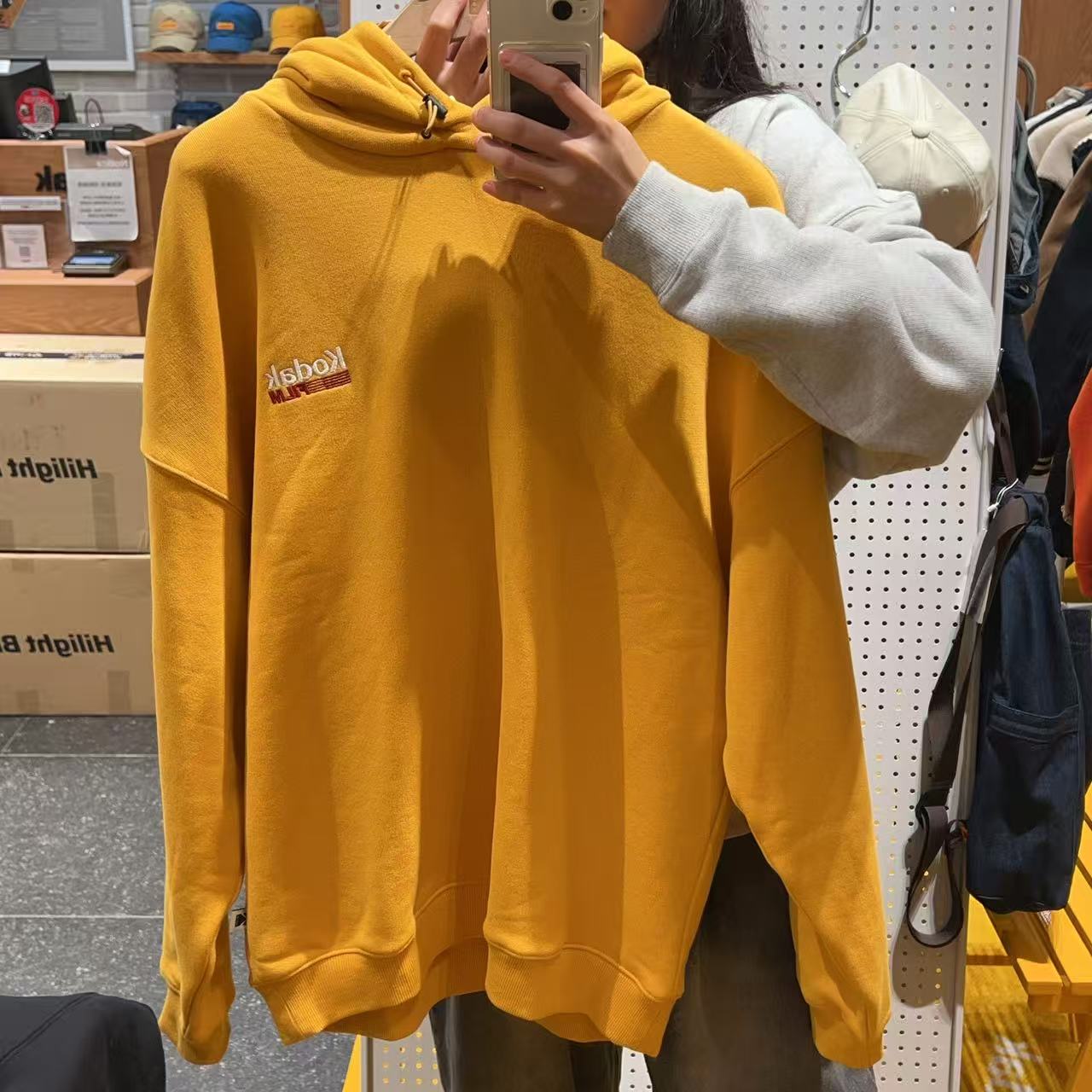 韓國 Kodak Everoop Big Logo Hoodie【KK014】