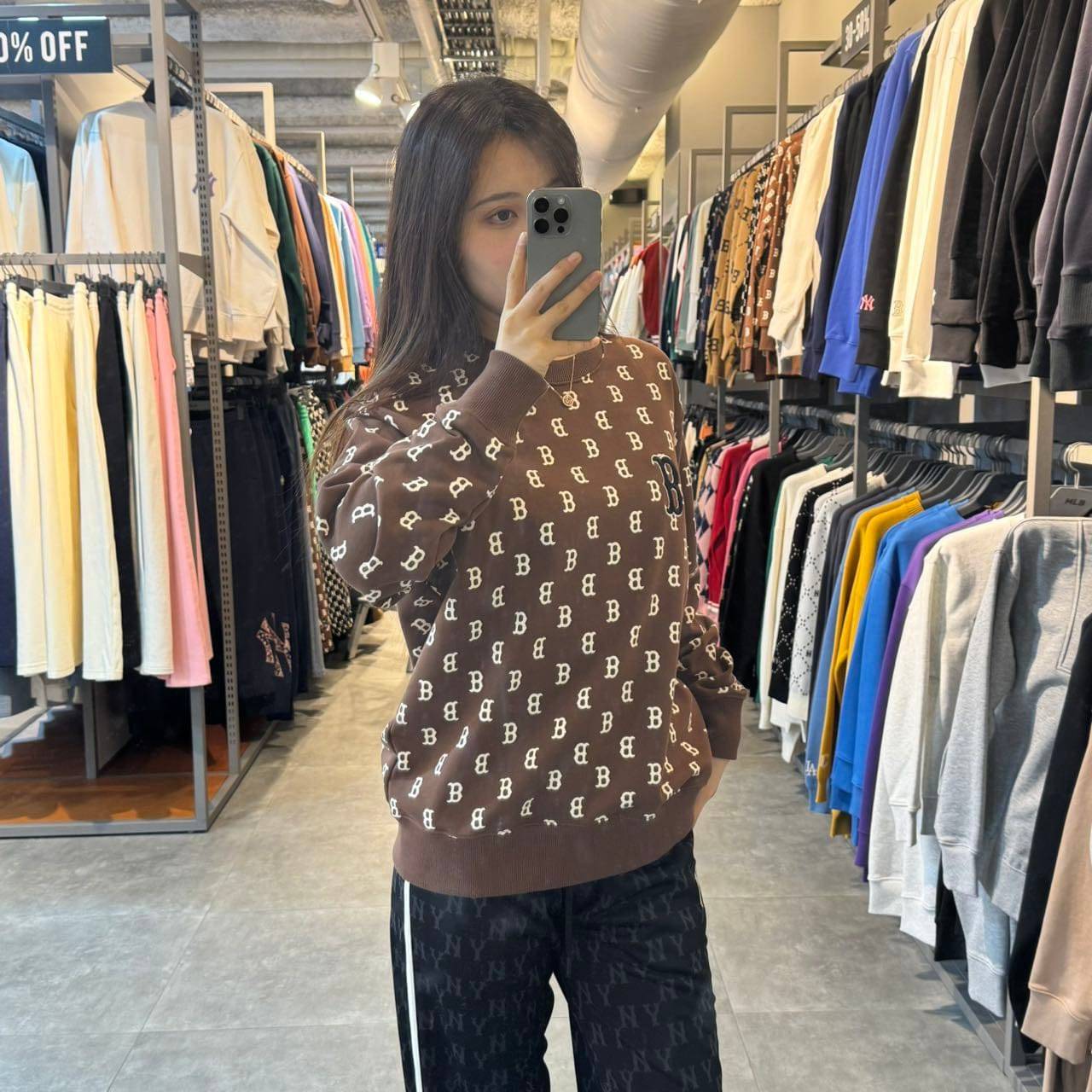 韓國 MLB Classic Monogram Full-Panel Pattern Overfit 【MB044】 - STT Mall HK 靚太網購