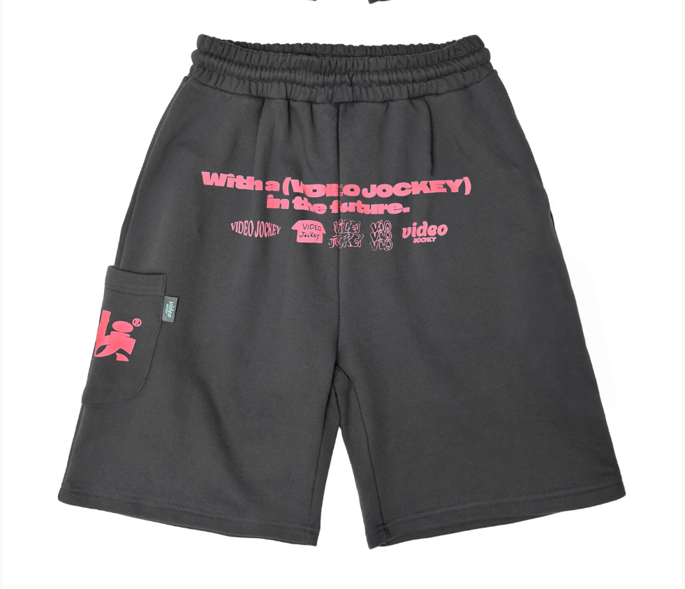 韓國 Video Jockey Bermuda Pants with Video Jockey【VJ086】