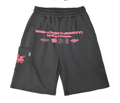 韓國 Video Jockey Bermuda Pants with Video Jockey【VJ086】