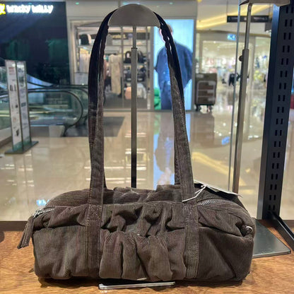 韓國 Covernat Cloverheart Bubble Corduroy Duffel Bag【CO006】