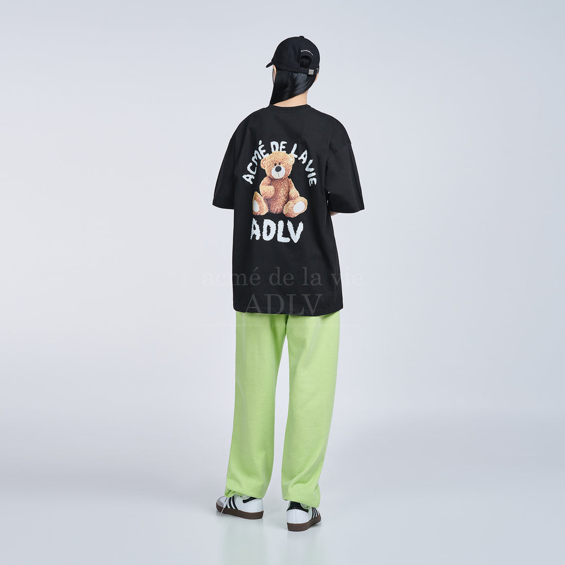 韓國 ADLV TEDDY BEAR (BEAR DOLL) SHORT SLEEVE T-SHIRT【AD008】