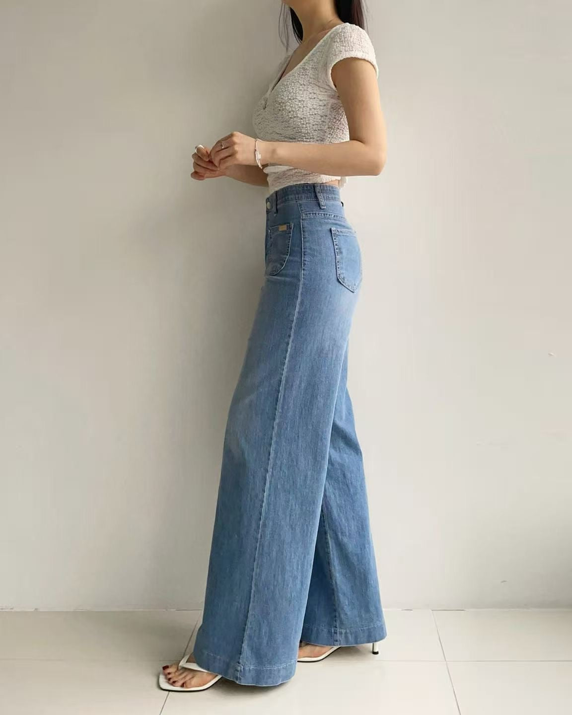 韓國 HowLuk 牛仔褲 (春季款)【H6008】